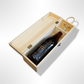 Branded Wooden Wine Box 1 bottle