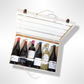 Branded Wooden Wine Suitcase 6 bottles