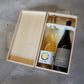 Branded Wooden Wine Box 2 bottles