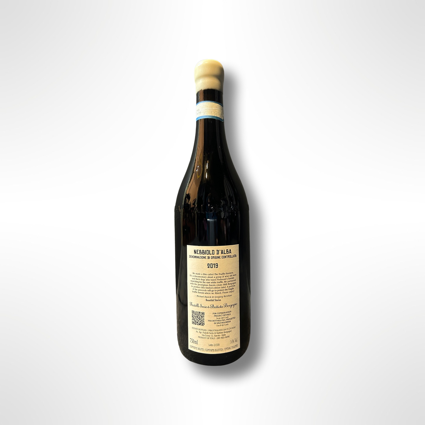 2019 Serio & Battista Borgogno - Nebbiolo d' Alba "The White Truffle edition”